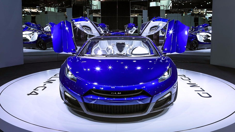 GLM-G4 is a concept electric car. (Photo Courtesy: <a href="http://glm-g4.com/">GLM</a>)