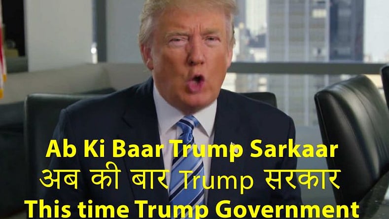 Donald Trump’s campaign uses Modi’s catchphrase. (Photo: <a href="https://www.youtube.com/watch?time_continue=1&v=pVBKwzz712k">Youtube</a>)