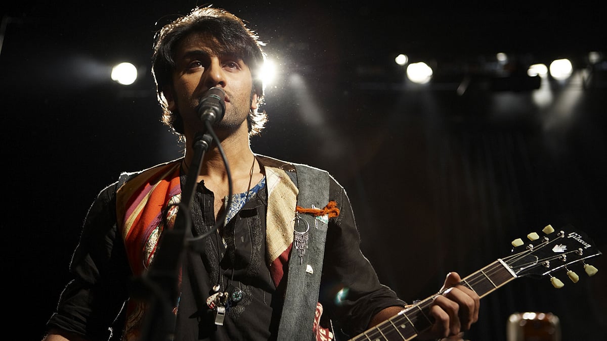 Ranbir Kapoor sings the blues in <i>Rockstar.</i>