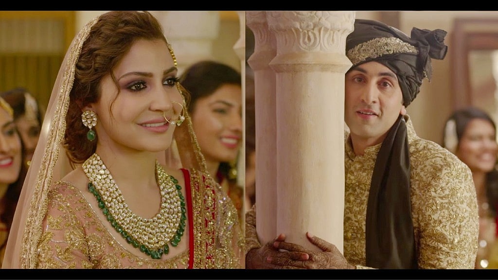 Anushka Sharma and Ranbir Kapoor in <i>Ae Dil Hai Mushkil. </i>