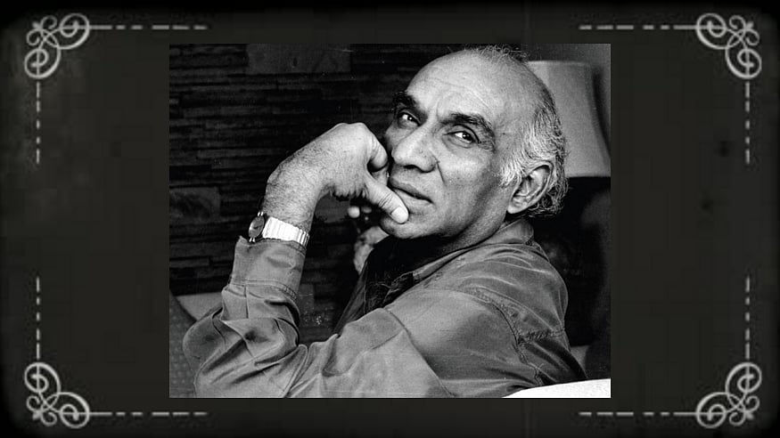  Director Yash Chopra depicted love and separation in Hindi films like no other filmmaker. (Photo: Twitter/<a href="https://twitter.com/RjSmritii">@RjSmritii</a>) &nbsp;