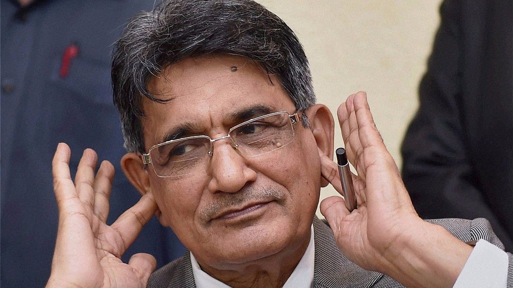File photo of Justice (retd) RM Lodha.
