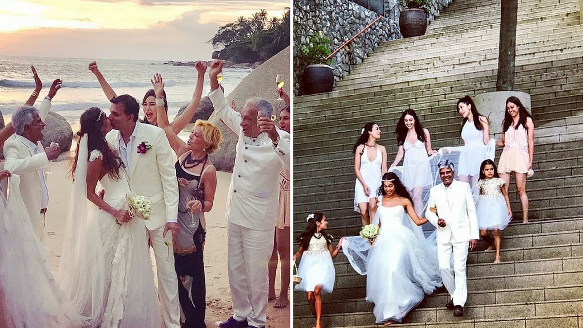 Lisa Haydon married boyfriend, Dino Lalvani. (Photo Courtesy: Instagram)