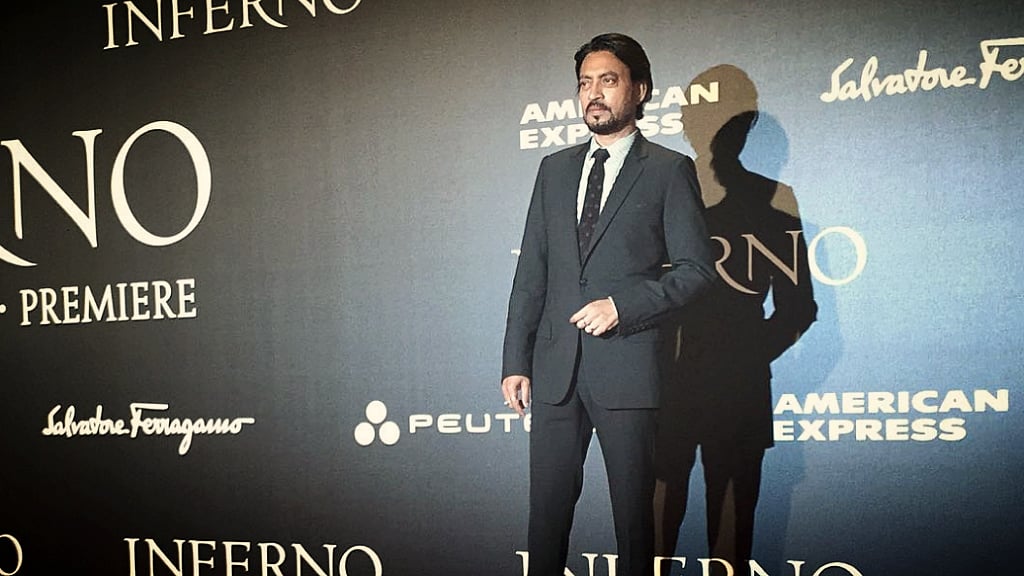 Irrfan Khan talks about how gratifying it is to be recognised on a global platform. (Photo courtesy: <a href="https://www.instagram.com/p/BLT9F9ajAX7/?taken-by=infernothemovie">Instagram/@infernothemovie</a>)