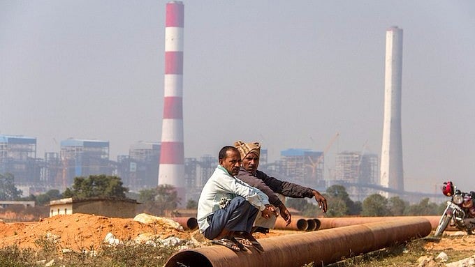 A coal-fired power plant near Singrauli in Madhya Pradesh. (Photo Courtesy: Joe Athialy)