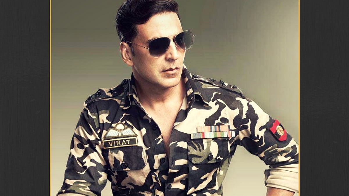 Akshay Kumar in a promotional still from <i>Holiday. </i>