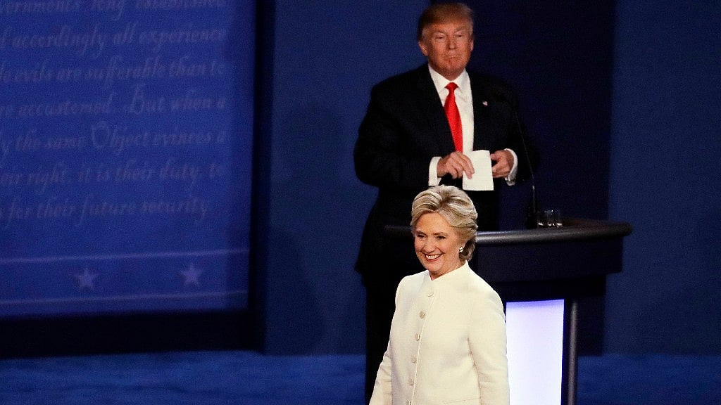 During the final debate, Republican Donald Trump also called his opponent Hillary Clinton a “nasty woman”. (Photo: AP)