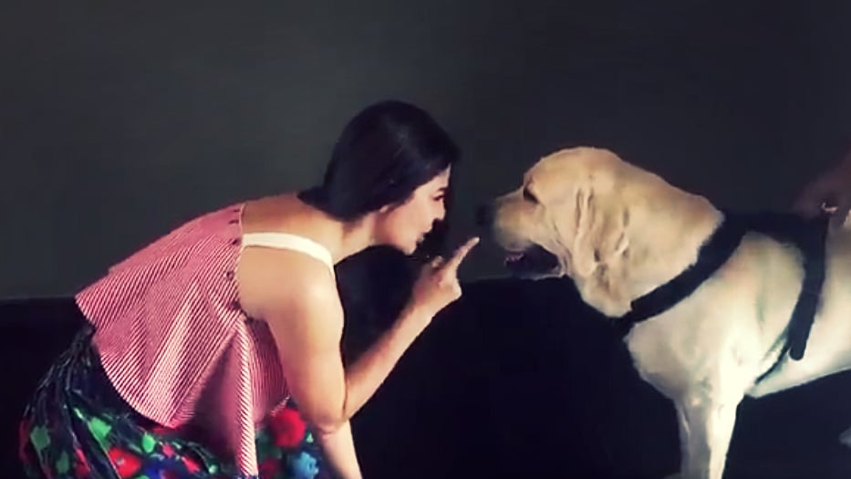 Anushka Sharma sings for her dog and it’s adorable! (Photo courtesy: <a href="https://twitter.com/AnushkaSharma/status/790811957129465856">Twitter/@AnushkaSharma</a>)