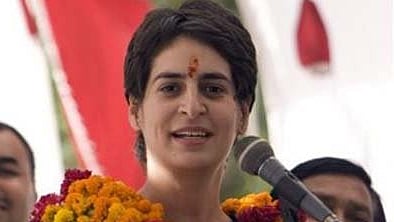 Priyanka Gandhi. (Photo Courtesy: Twitter <a href="https://twitter.com/ikramparveen">@ikramparveen</a>)