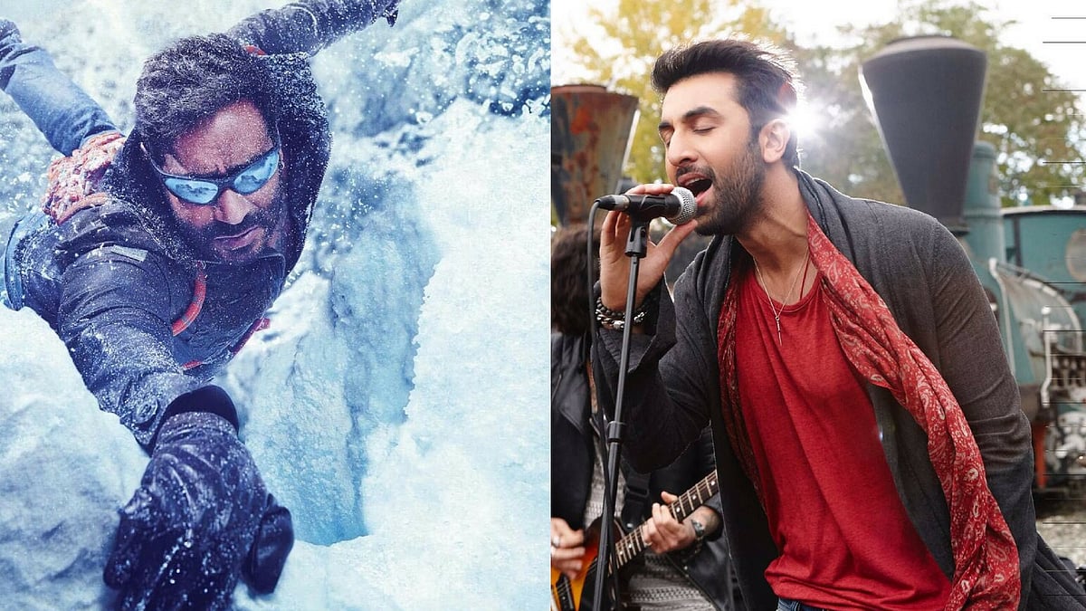 Ajay Devgn in <i>Shivaay </i>and Ranbir Kapoor in <i>Ae Dil Hai Mushkil.&nbsp;</i>