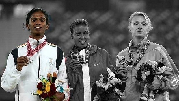 Santhi was stripped of the silver medal she won at the Doha Asian Games because she failed a gender test.