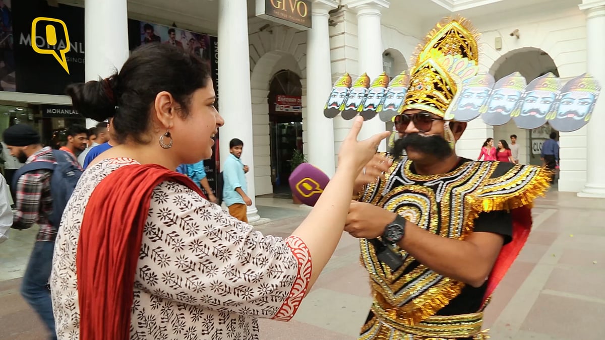We bring you some of the most whacky, entertaining and dastardly endearing Raavans. (Photo: <b>The Quint</b>)