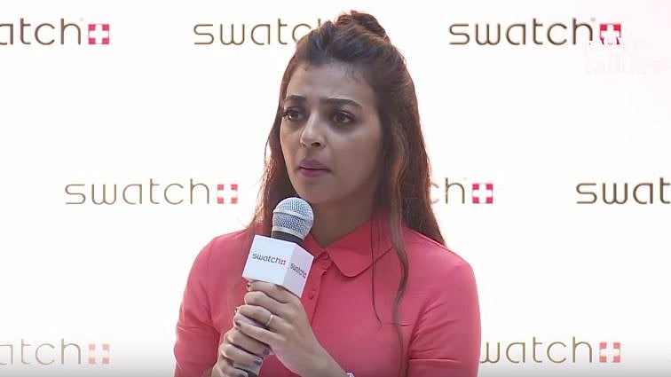 Radhika Apte at a recent event. (Photo: <a href="https://www.youtube.com/watch?v=02tMqTHz9I4">Youtube </a>screenshot)