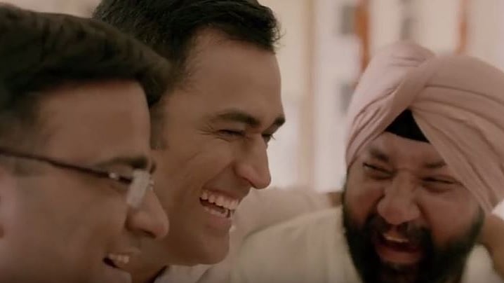 Here are Dhoni’s best friends, from the ad. ( Photo: YouTube Screenshot)