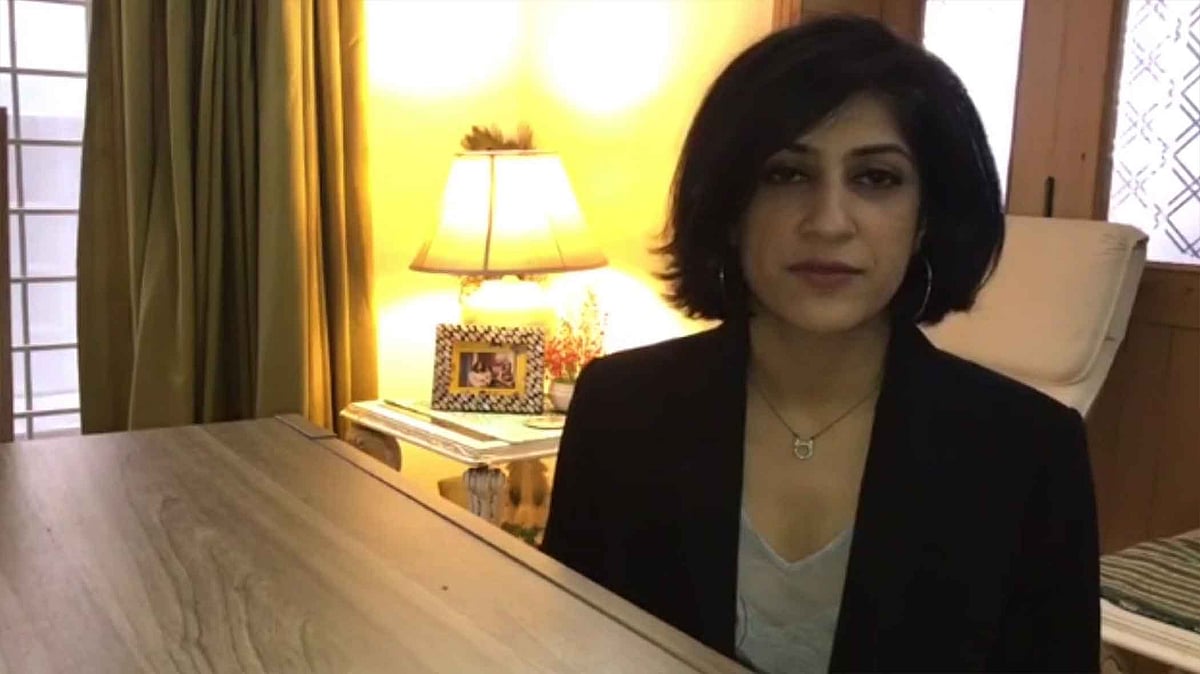 Pakistani journalist Amber Shamsi. (Photo Courtesy: Amber Shamsi)
