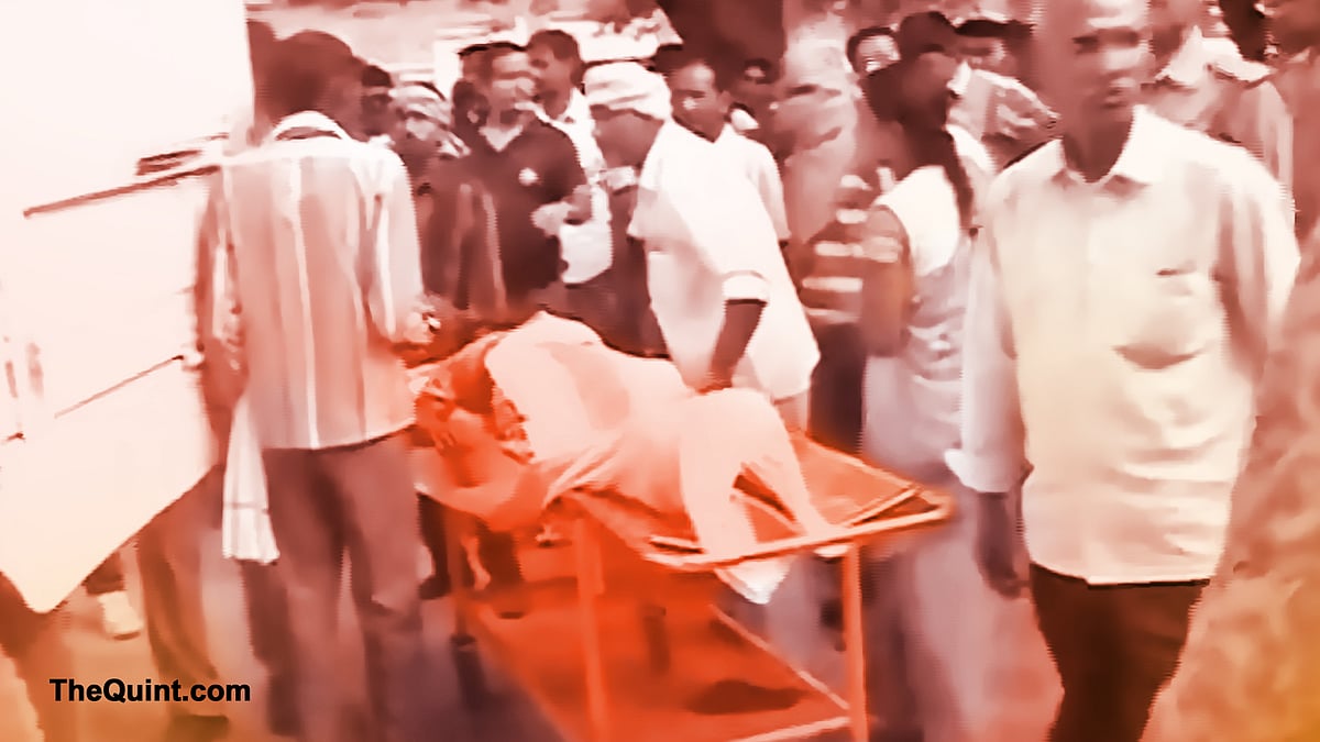The incident took place when thousands of followers of religious leader Jai Gurudev were on their way to Domri village on the banks of Ganga to take part in the two-day camp. (Photo: <b>The Quint</b>/Hardeep Singh)