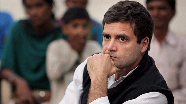 Congress Vice-President Rahul Gandhi. 