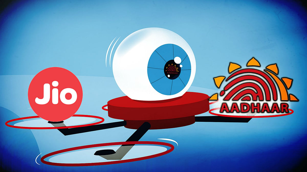 If you have an Aadhaar ID, getting the SIM is quick process. (Photo: <b>The Quint</b>)