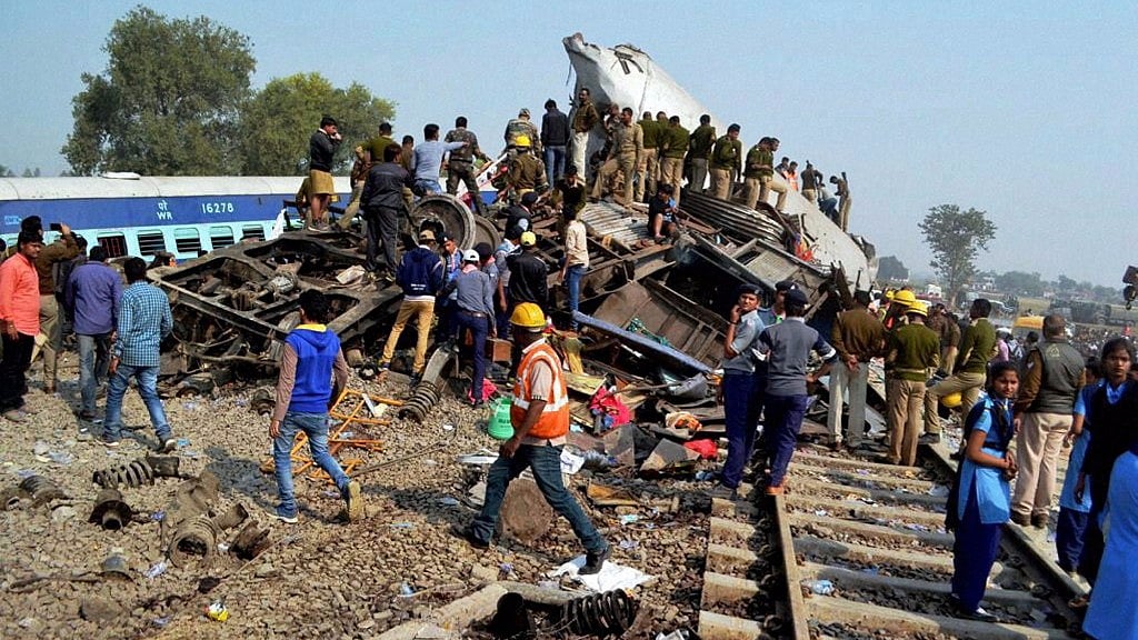 According to an <a href="http://www.indiaspend.com/special-reports/in-2016-17-indias-derailment-death-toll-highest-in-a-decade-12940">IndiaSpend analysis</a>, India’s death toll from train derailments in 2016-17 is now the highest it has been in a decade.