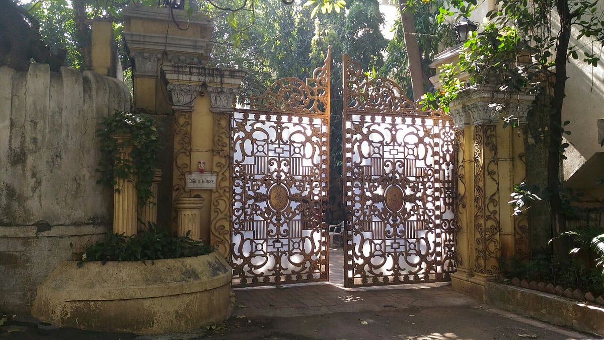 The iconic Birla House which has been listed in the attachment notice . (Photographer: Varun Chirumamilla/BloombergQuint)