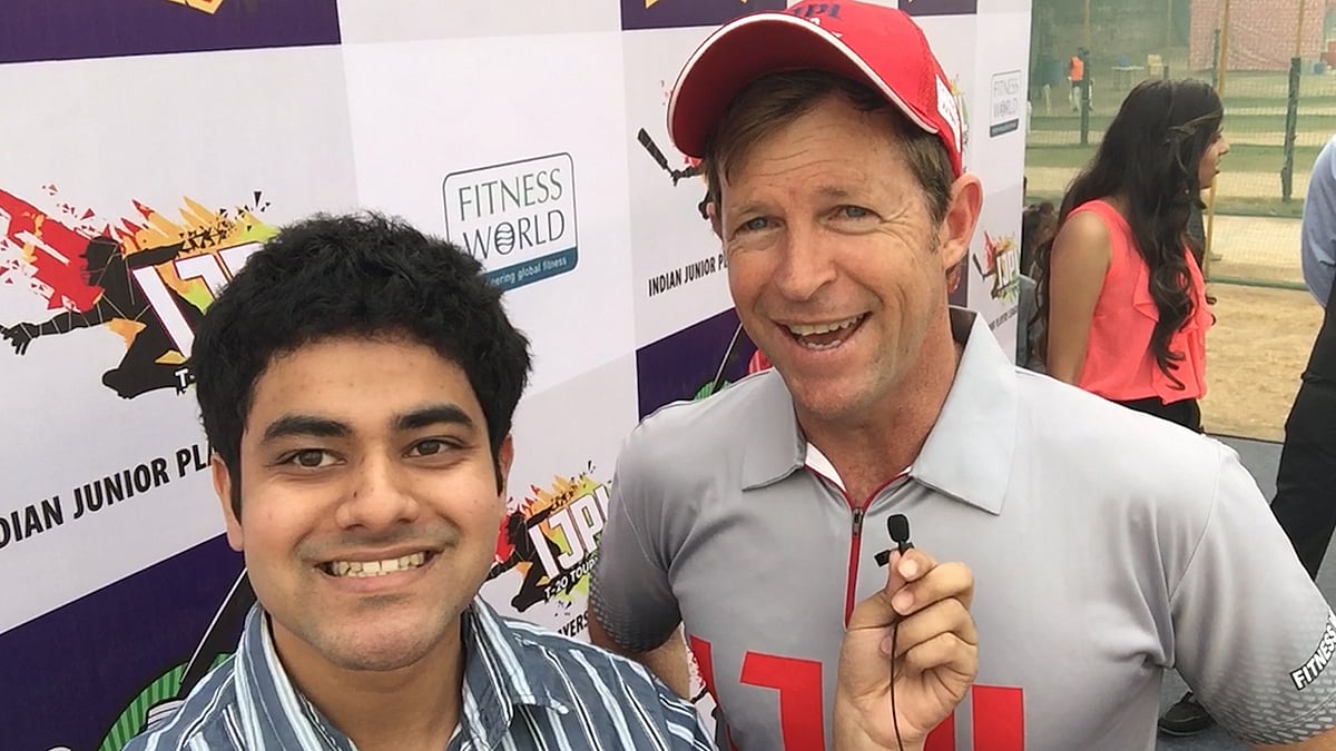 Jonty Rhodes speaks to <b>The Quint</b>. (Photo: <b>The Quint</b>)