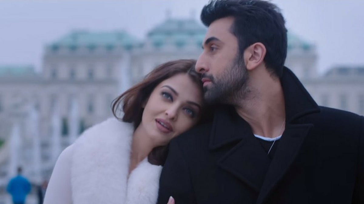 Aishwarya Rai Bachchan and Ranbir Kapoor in a scene from <i>Ae Dil Hai Mushkil.</i>