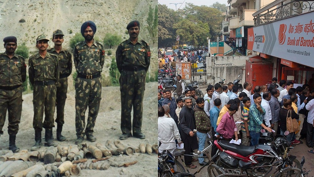 Army veteran Darshan Dhillon’s explanation on demonetisation left a man speechless. (Photo Courtesy: <a href="https://www.facebook.com/coldarshandhillon/photos?pnref=lhc">Facebook</a>/<b>The Quint</b>