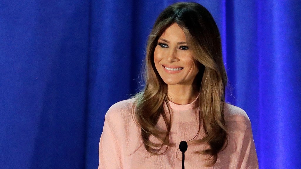 Melania Trump.