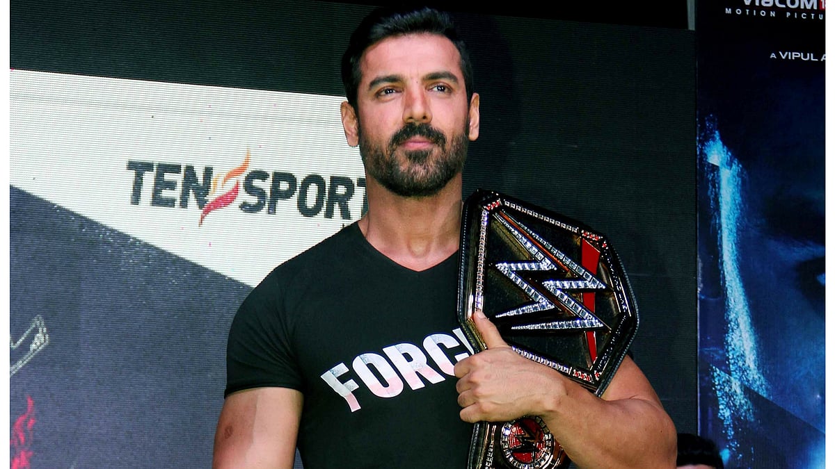 John Abraham would make a great WWE wrestler. (Photo: Yogen Shah)