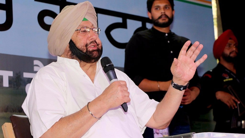 Punjab CM Capt Amarinder Singh.