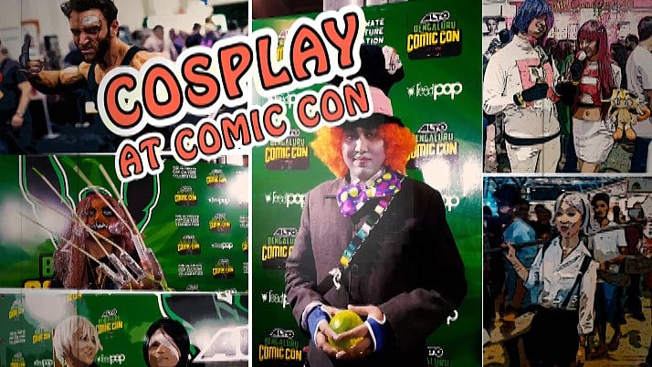 Cosplay at Alto Comic Con Bengaluru. (Photo: <b>The Quint</b>)
