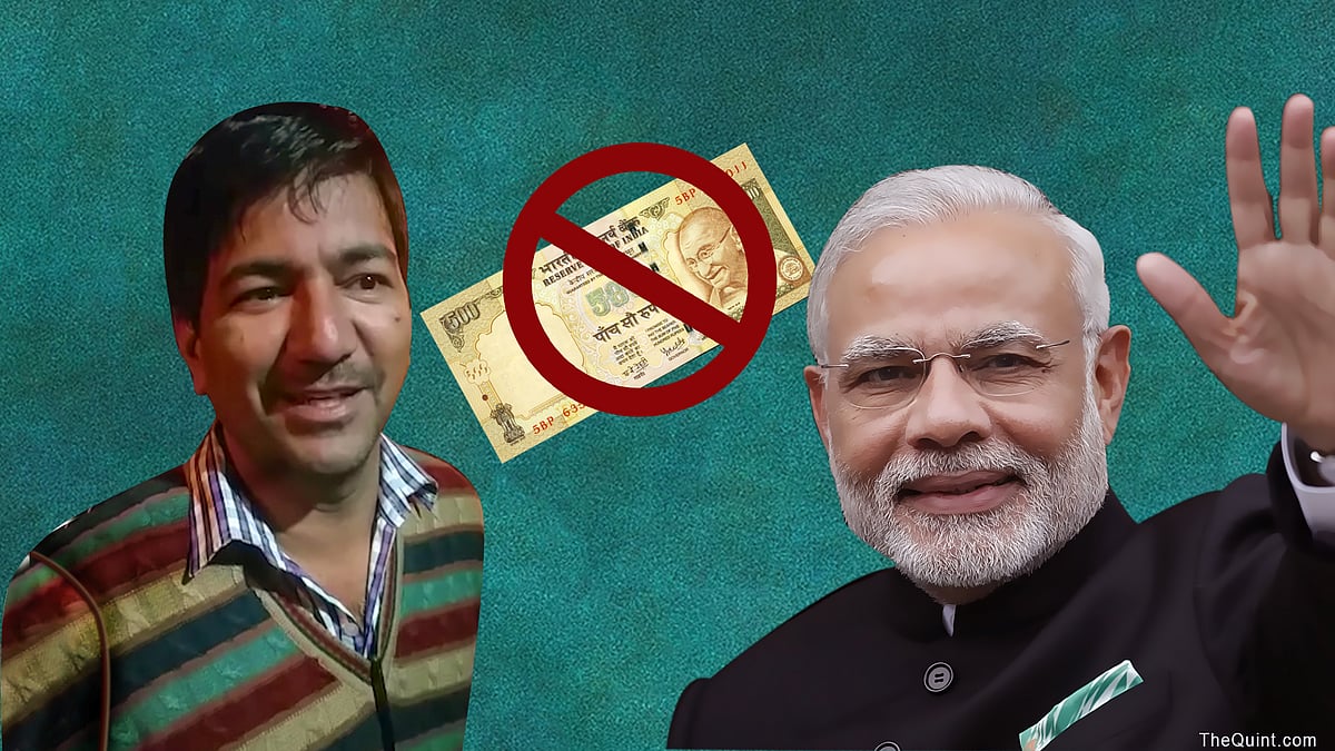 The common man’s take on demonetisation. (Photo: The Quint)