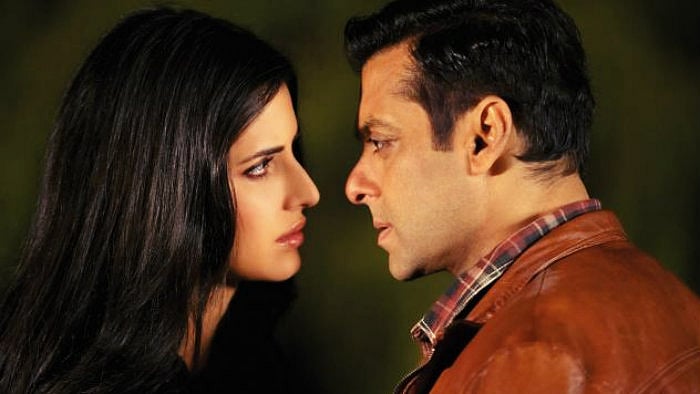 Salman Khan and Katrina Kaif in a still from <i>Ek Tha Tiger</i>. (Photo Courtesy: YRF)