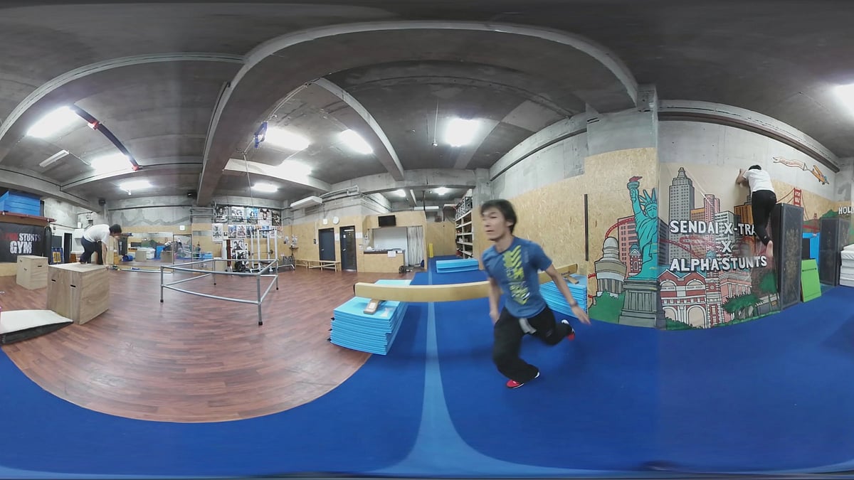 Parkour workout style in Japan (Photo: Reuters)&nbsp;