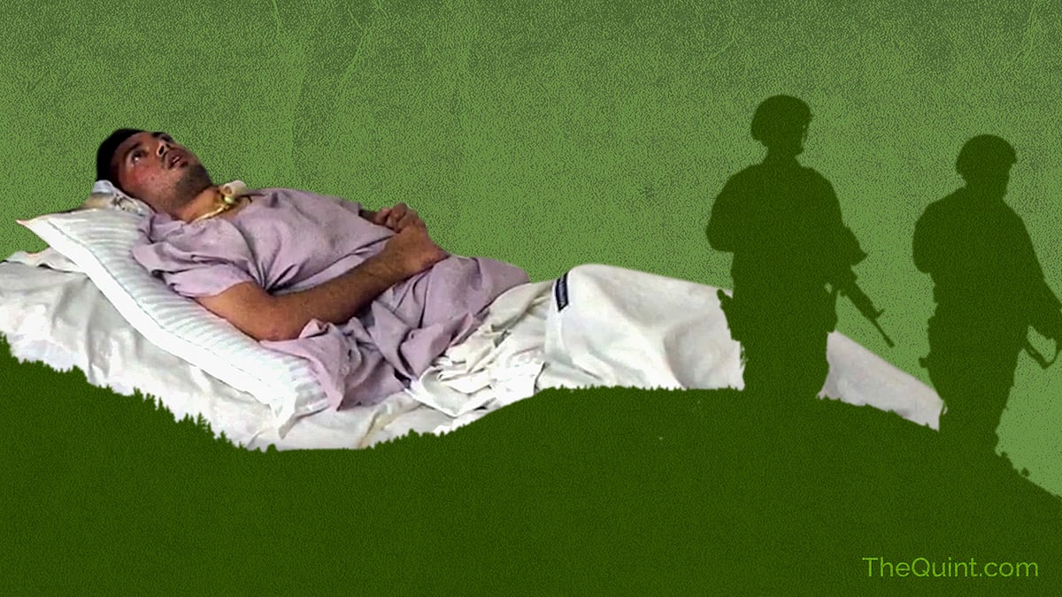 CRPF Constable Jitendra Kumar has been in a coma for 30 months. (Photo: Poonam Agarwal/<b>The Quint</b>)