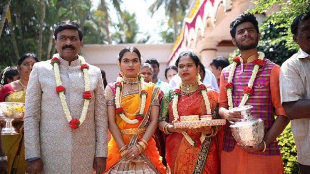 Gali Janardhana Reddy’s daughter’s wedding (Photo: The News Minute)