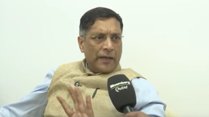 Arvind Subramanian. (Photo Courtesy: YouTube Screenshot)