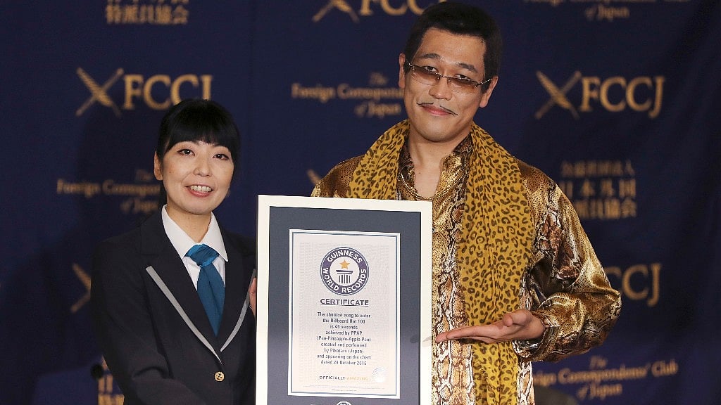 The Japenese comedian behind the viral hit is astonished by its global success. (Photo: AP)