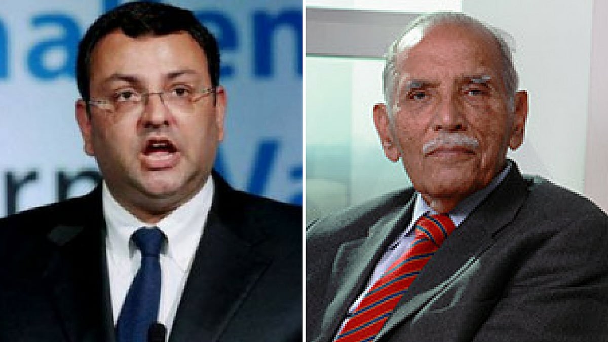 Cyrus Mistry and FC Kohli. (Photo: <b>The Quint</b>)