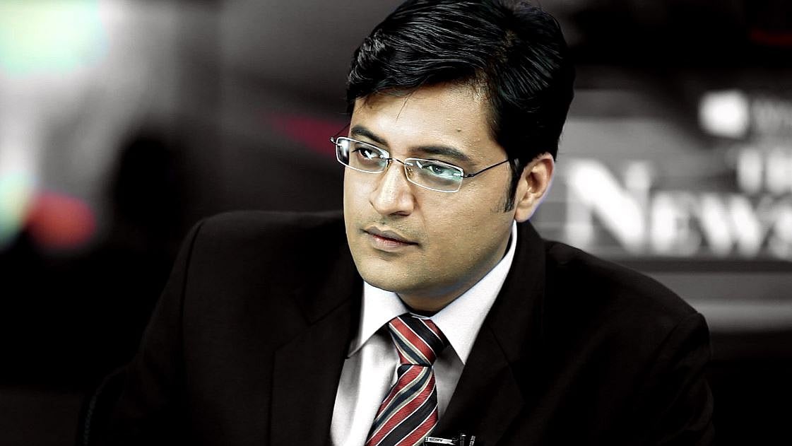 Arnab Goswami. (Photo Courtesy: Twitter/<a href="https://twitter.com/TimesNow/status/793776546662195200">@thenewshour</a>)