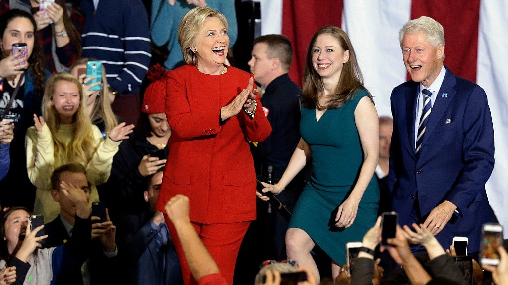 The Clintons. (Photo: AP)