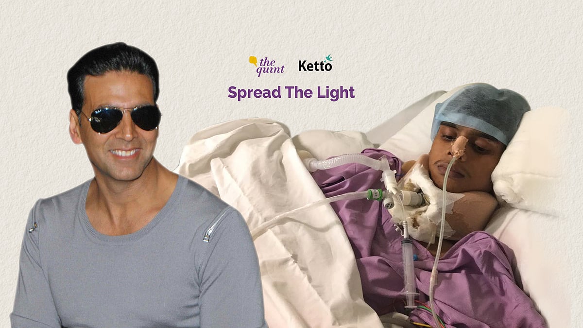 Akshay Kumar has something to say to Brijesh Yadav. (Photo: The Quint)