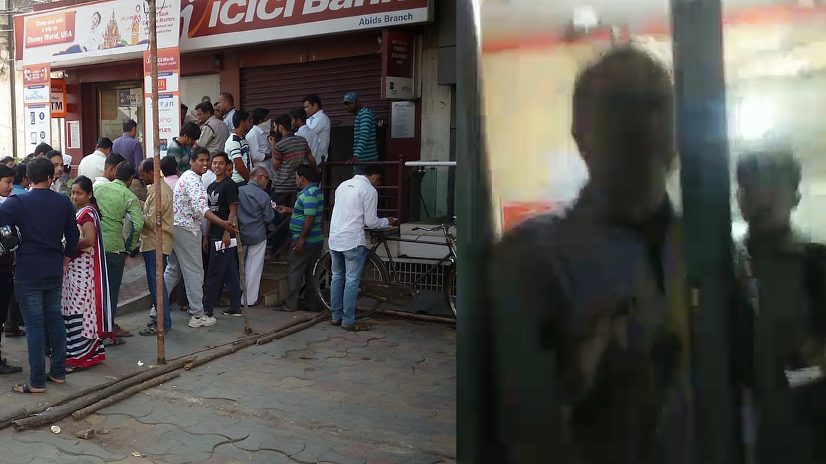 A bank manager of a nationalised bank in New Delhi allegedly allowed one of his acquaintances into the branch (Photo: PTI)