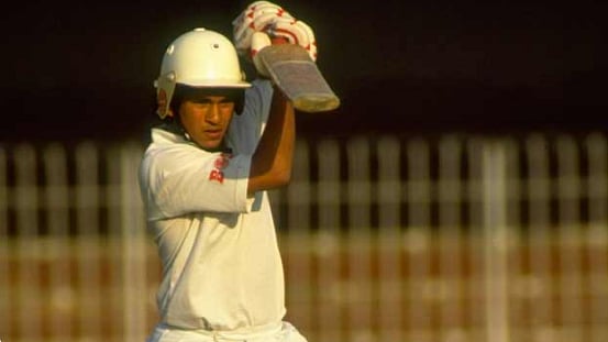 Tendulkar made his debut on 15 November 1989. (Photo Courtesy: <a href="https://twitter.com/BCCI/status/798431153044803584">Twitter/BCCI</a>)