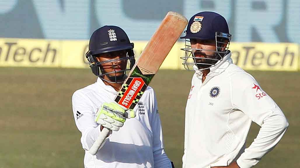 Haseeb Hameed hit a half-century in his debut Test for England. (Photo: BCCI)