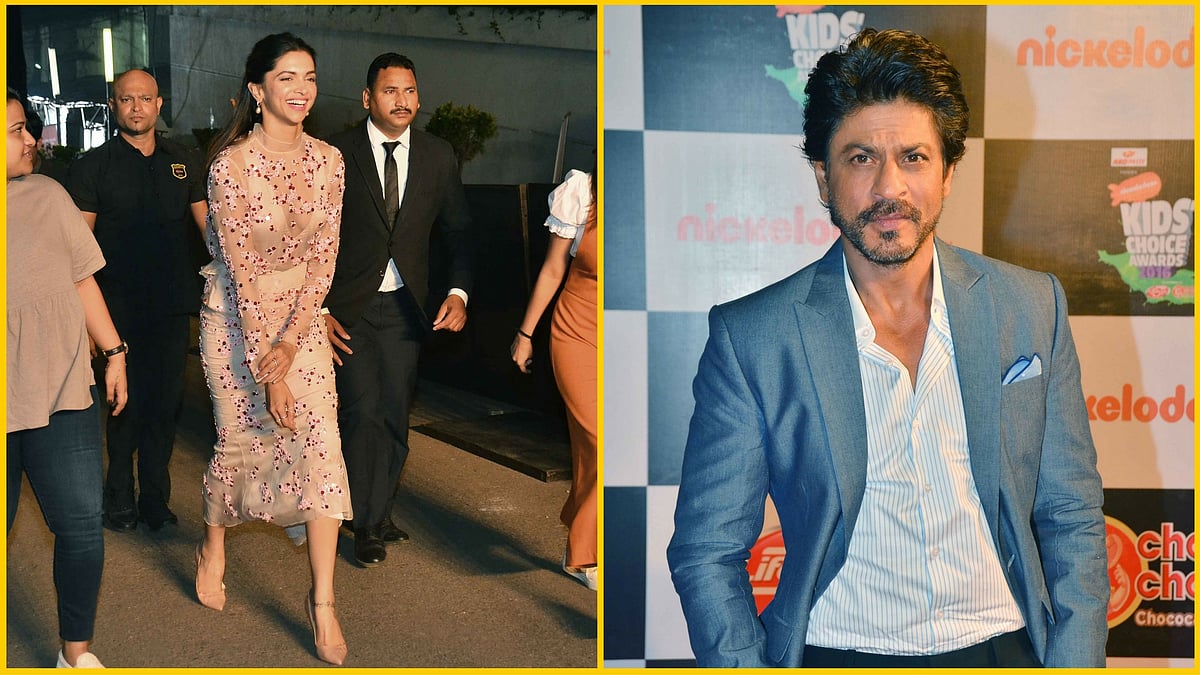 Deepika Padukone and Shah Rukh Khan at Kid’s Choice Awards. (Photo: Yogen Shah)
