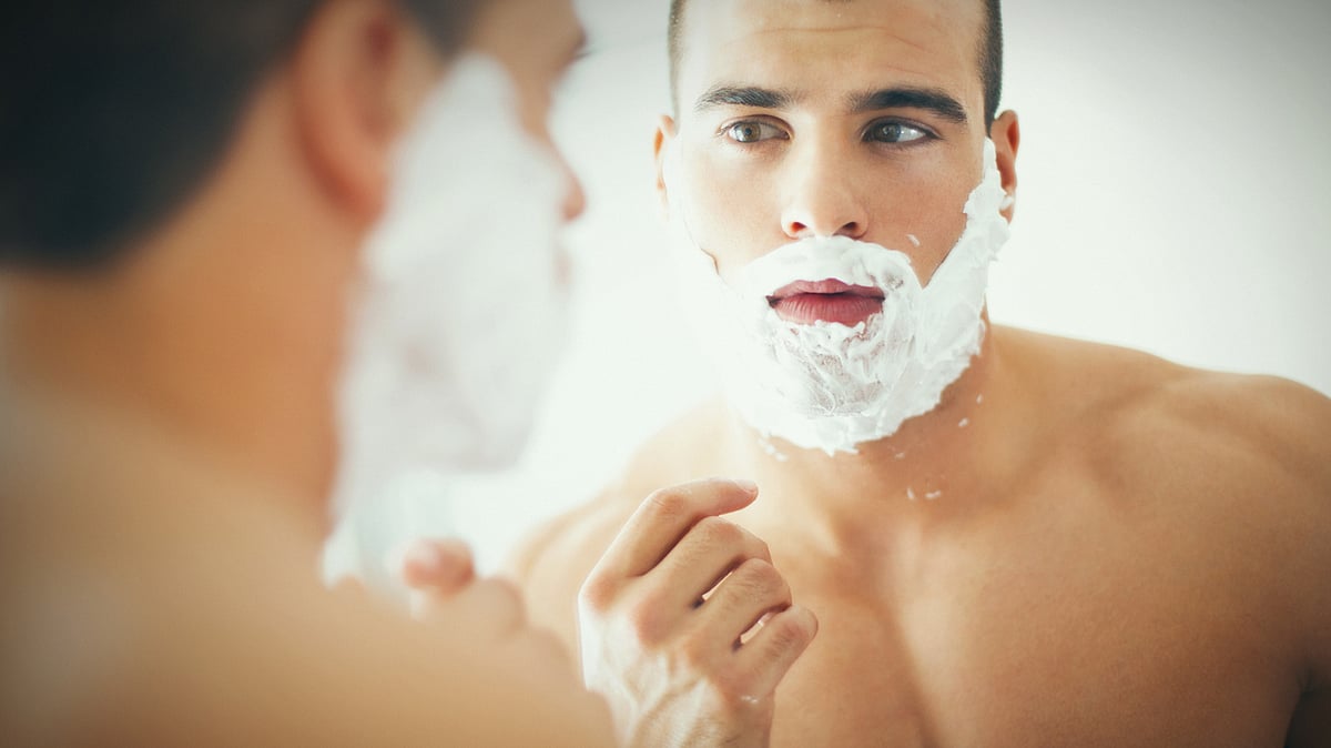 Skin care routine for a glowing, handsome face. (Photo: iStock)