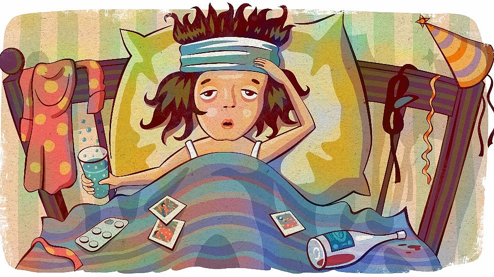 Don’t spend the first day of the year miserable with a hangover. (Photo: iStock)