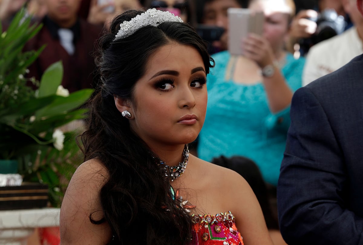 Birthday girl Rubi Ibarra. (Photo: AP) 