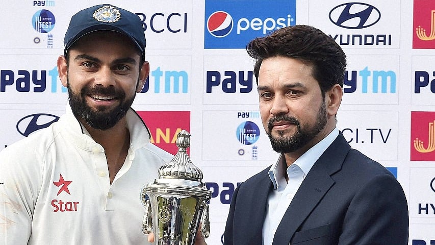 Anurag Thakur congratulated the Indian team on their win. (Photo: PTI)